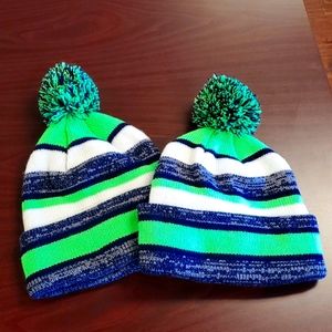 Knitted stripe Beanie